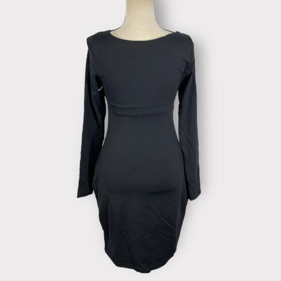 Susana Monaco Cut-out Underwire Bodycon Minidress Black Women's Small NWT - Picture 5 of 12